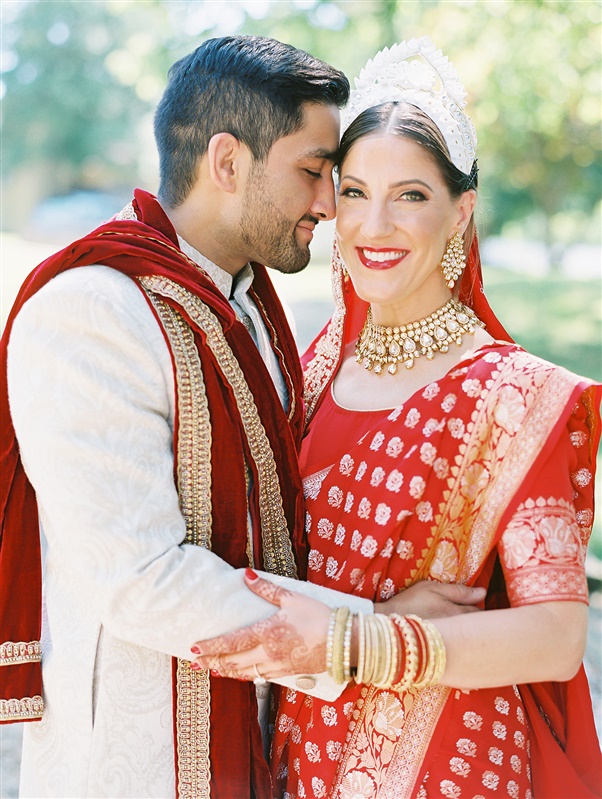 Bride and Groom Indian Wedding
