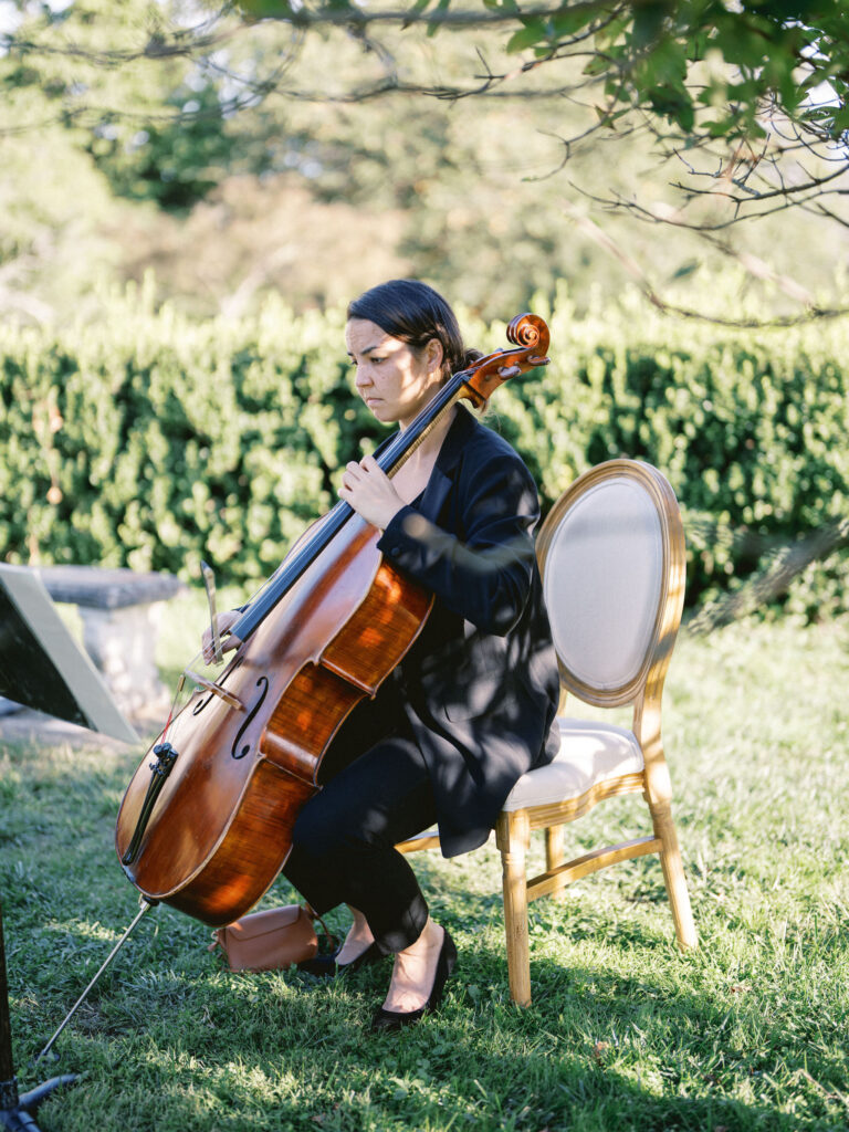 wedding musician cellist chesapeake strings in baltimore 